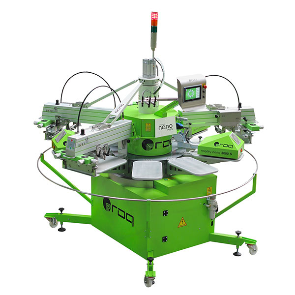 Machine de sérigraphie de l’atelier